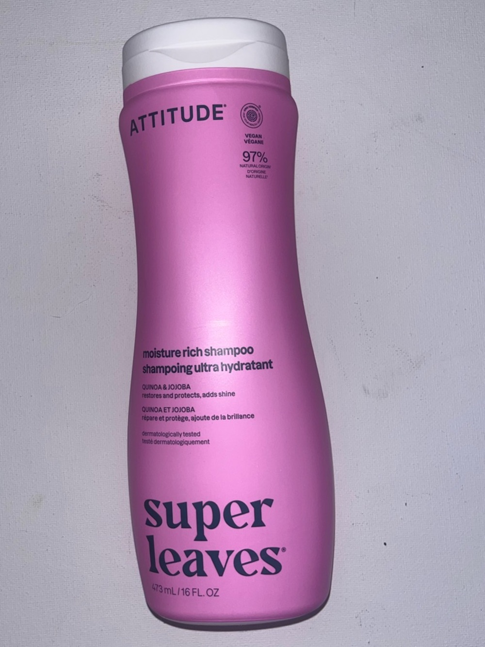 ATTITUDE Super Leaves Moisture Rich Shampoo - Pink